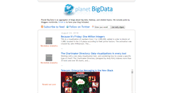 Desktop Screenshot of planetbigdata.com
